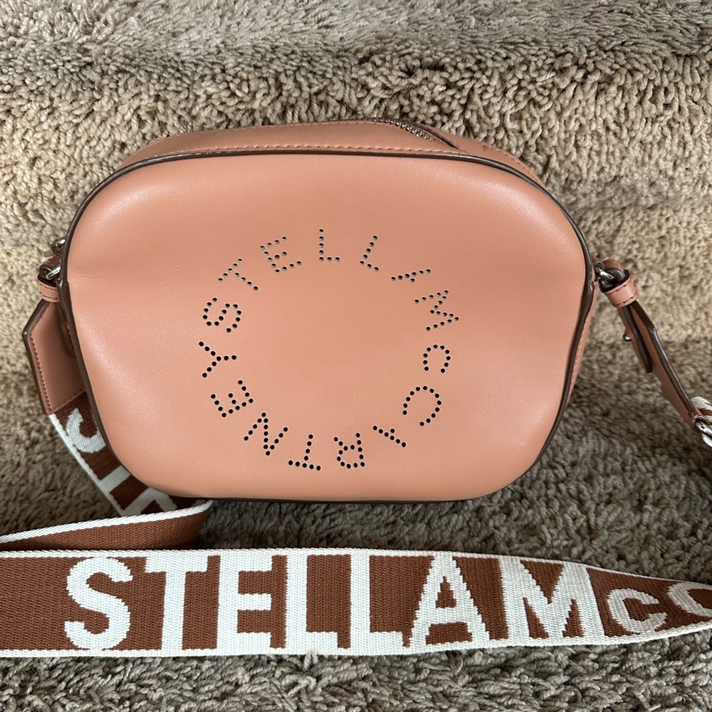 Stella Mccartney Women Brown Camera Bag With Logo